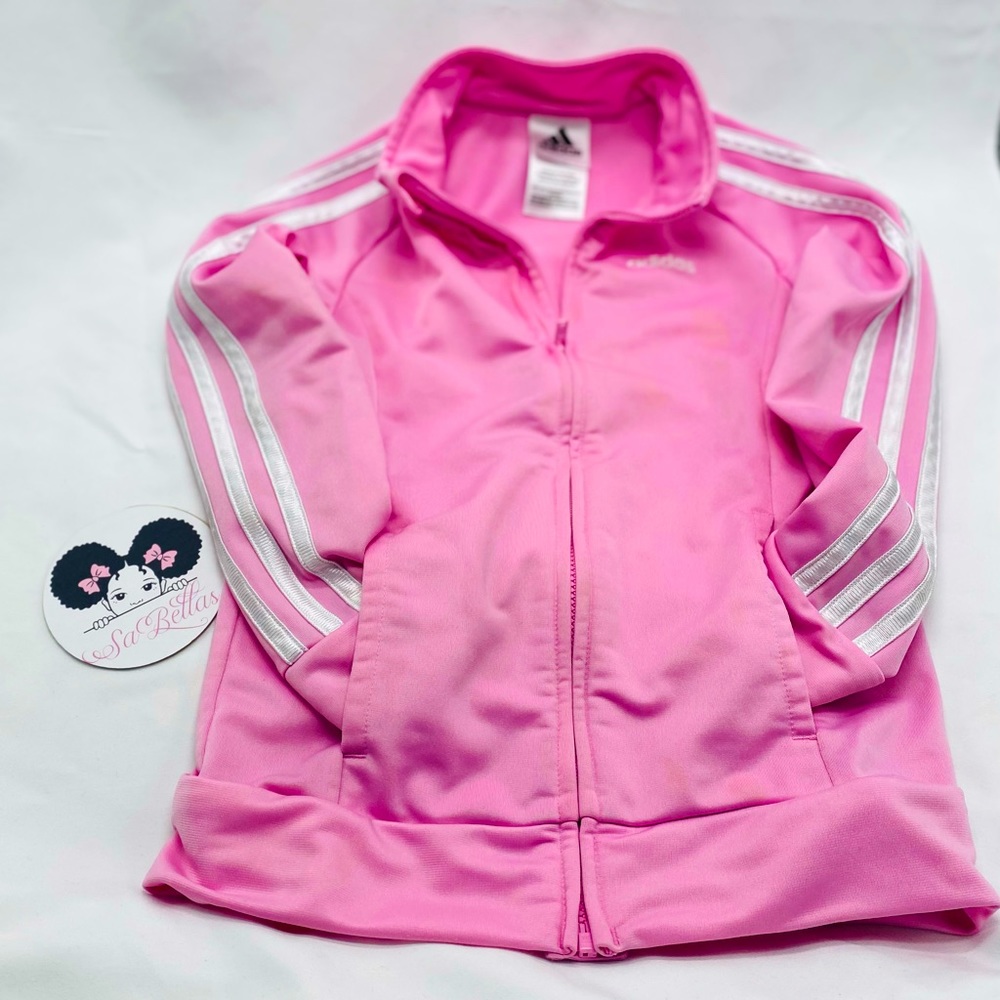 Pink adidas jacket
